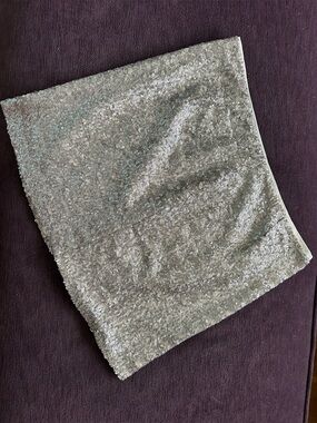 Gap Silver Sequin Women’s Skirt - Sparkling Party Mini